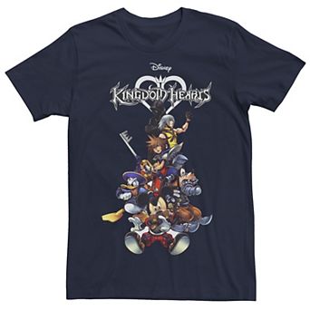 Men's Kingdom Hearts Group With Logo Tee
