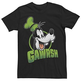 Disney's Mickey And Friends Goofy Gawrsh Portrait Men's Tee