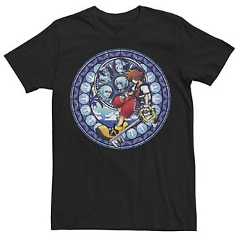 Men's Kingdom Hearts Stained Glass Sora Tee