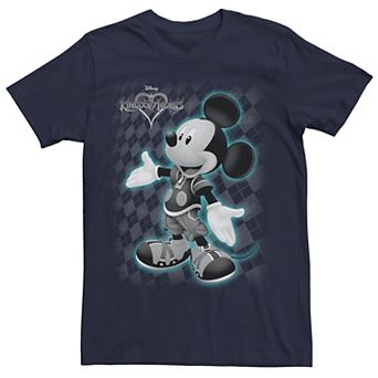 Men's Kingdom Hearts Mickey Hearts Poster Tee