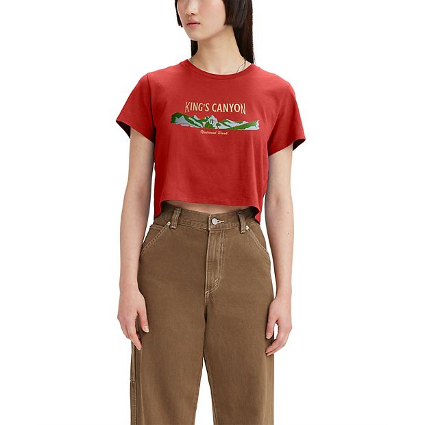 Women s Levi s Cropped Jordie Tee