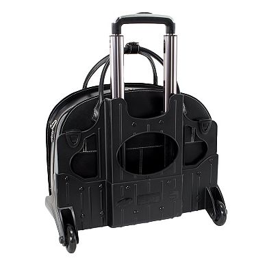 McKlein Glen Ellyn Detachable-Wheeled Briefcase