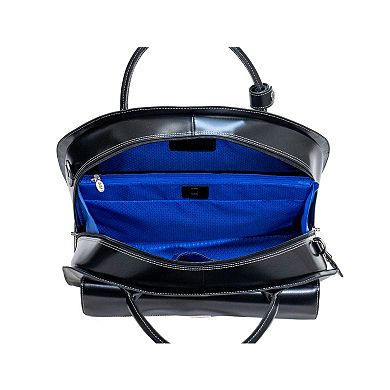 McKlein Glen Ellyn Detachable-Wheeled Briefcase