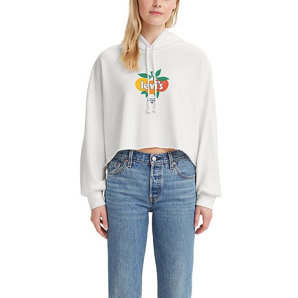 Women's Levi's® Cropped Graphic Hoodie