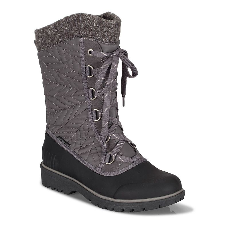Baretraps Stark Womens Waterproof Winter Boots, Size: 6, Dark Grey