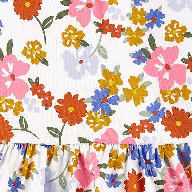 Baby Girl Carter's Floral Peplum Bodysuit & Pants Set