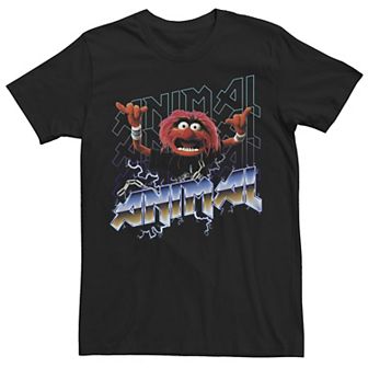 Men's Muppet Animal Metal Poster Tee
