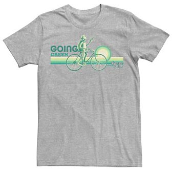 Men's Muppet Green Stripes Line Art Tee