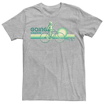 Men's Muppet Green Stripes Line Art Tee