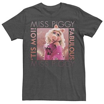 Men's Muppet Miss Piggy Moi Fab Portrait Tee