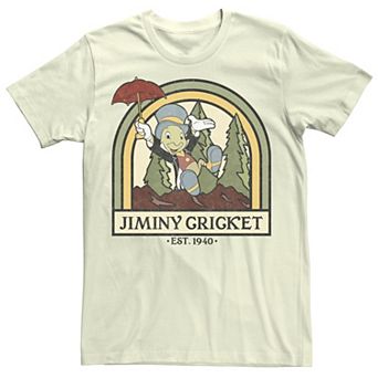 Disney's Pinocchio Jiminy Cricket Established 1940 Men's Tee