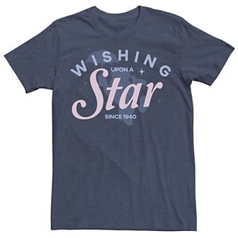 Disney's Pinocchio Jiminy Wishing Upon A Star Since 1940 Men's Tee