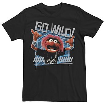 Men's Muppet Animal Wild Poster Tee