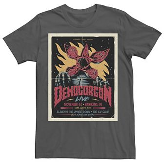 Men's Stranger Things Day Demogoron Live November 6th Poster Tee
