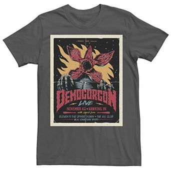 Men's Stranger Things Day Demogoron Live November 6th Poster Tee