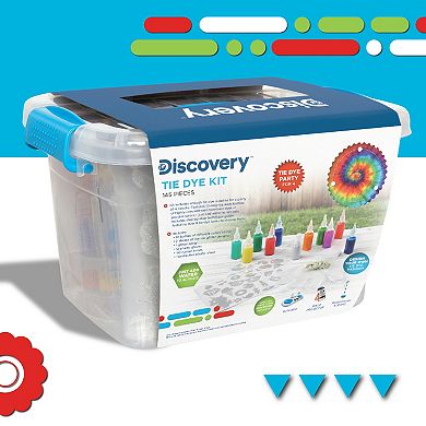 Discovery 145-Piece 10-Color Tie Dye Ultimate DIY Kit