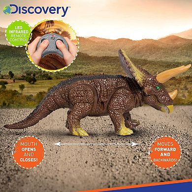 Discovery RC Triceratops LED Infrared Remote Control Toy