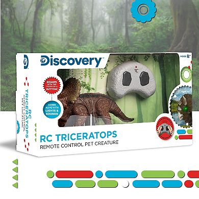 Discovery RC Triceratops LED Infrared Remote Control Toy