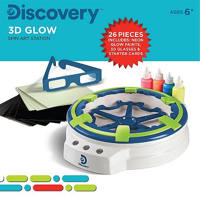 Discovery 3D Glow Spin Art Station