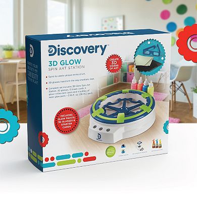 Discovery 3D Glow Spin Art Station