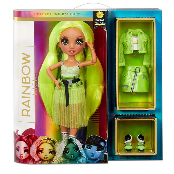 Rainbow High Karma Nichols Neon Fashion Doll