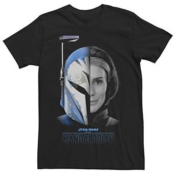 Men's Star Wars: The Mandalorian Bo-Katan Split Face R17 Tee