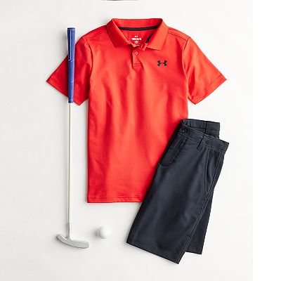 Under Armour Boys Showdown Golf Trousers - Black Under Armour Boys Showdown Golf Trousers - Black
