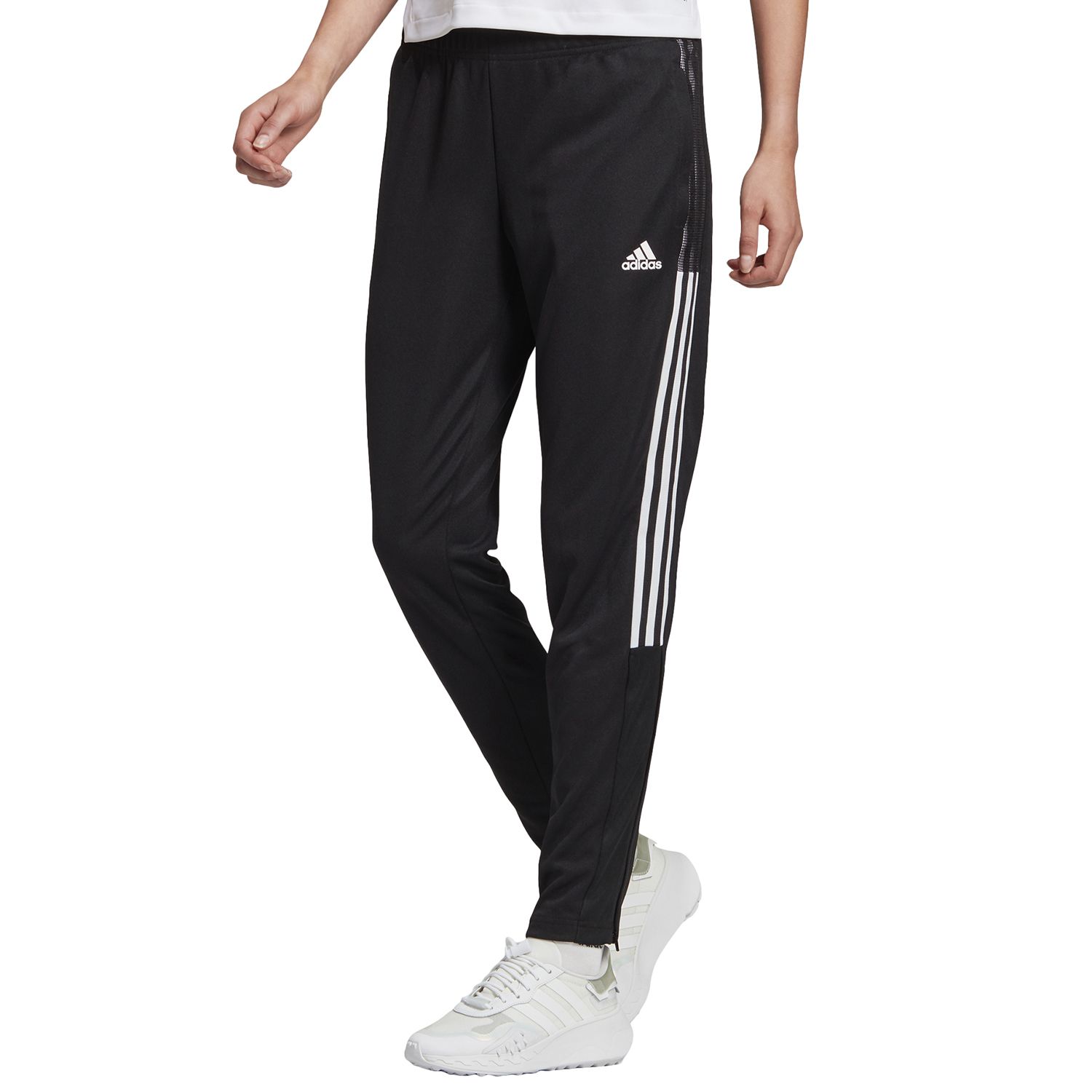 women's adidas pink stripe pants