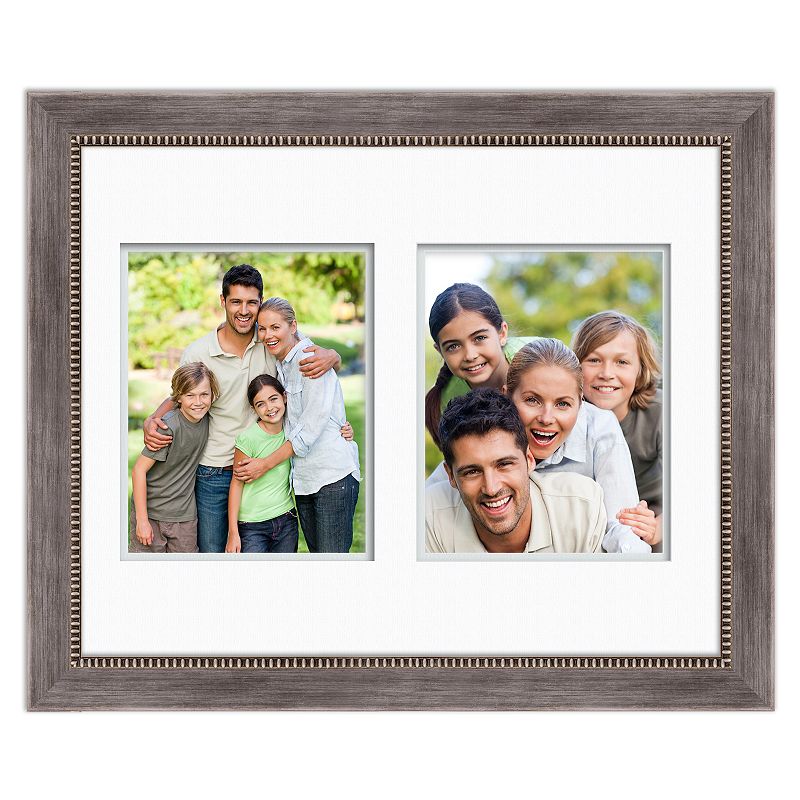COURTSIDE MARKET Gray 8 x 10 2-Opening Frame, Multicolor, 16X20