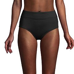 Lands' End High Waisted Bikini Bottoms 