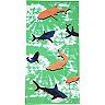Lands' End Kids Printed Velour Beach Towel