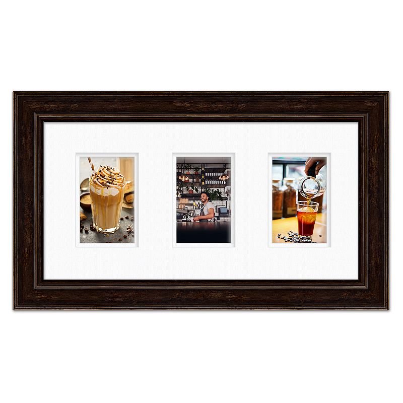 Courtside Market Industrial Rustic Roasted Nut 10 x 20 Frame, Med Brow