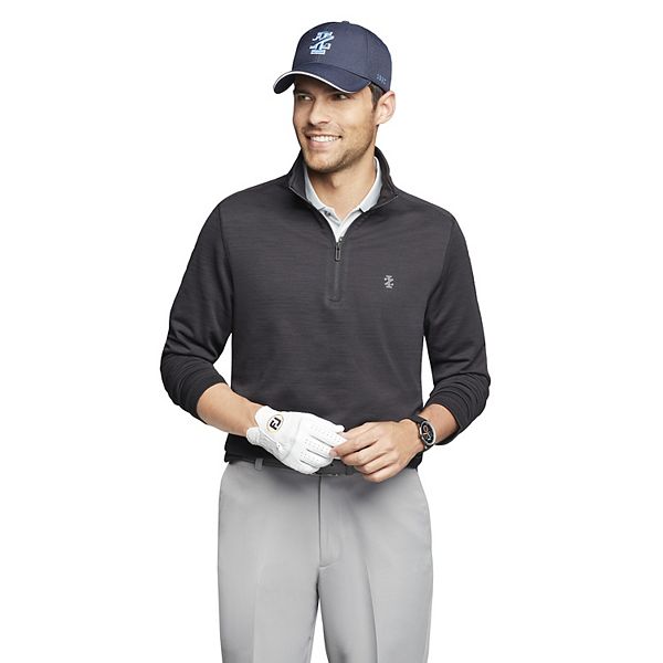 Men's IZOD Golf Hydra Shield Fleece QuarterZip Golf Pullover