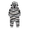 Baby Boy Carter's Alligator French Terry Zip Hooded Jumpsuit