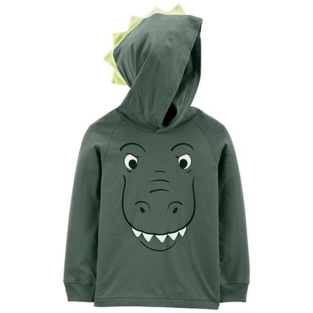 Toddler dinosaur hotsell hoodie with spikes