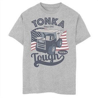 Boys 8-20 Tonka Tough American Flag Logo Graphic Tee