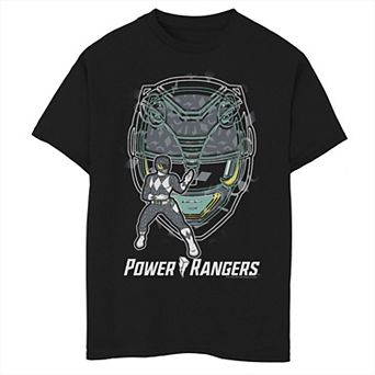 Boys 8-20 Power Rangers Black Ranger Hero Shot Graphic Tee