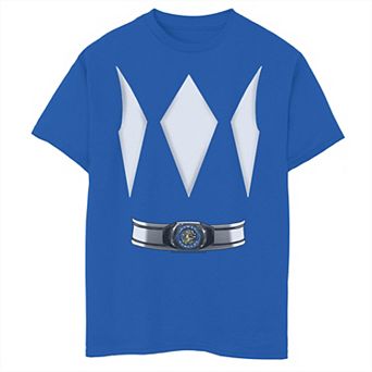 Boys 8-20 Power Rangers Blue Ranger Costume Graphic Tee