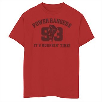 Boys 8-20 Power Rangers It's Morphin' Time 93 Logo Graphic Tee