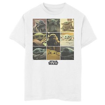 Boys 6-20 Star Wars The Child aka Baby Yoda Box Up Grid Graphic Tee
