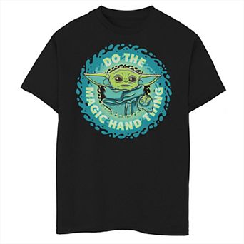 Boys 8-20 Star Wars The Child aka Baby Yoda Do The Magic Hand Thing Graphic Tee
