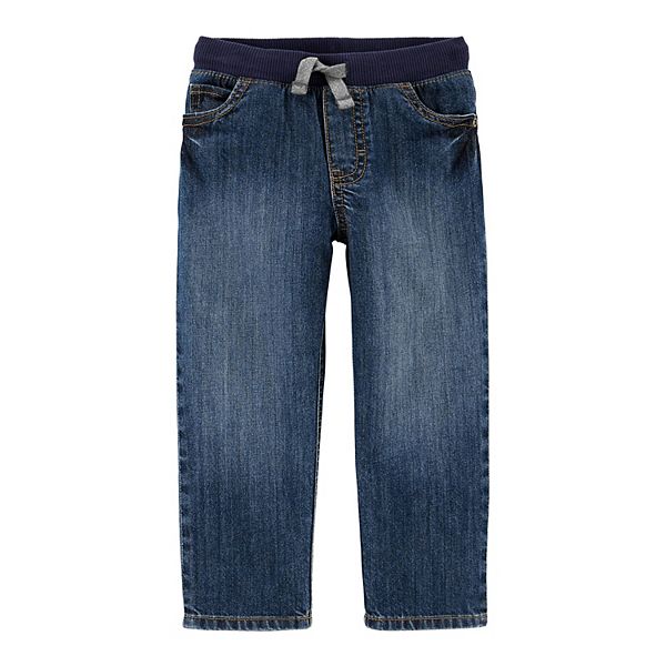 Toddler Boy Carter's PullOn Reinforced Knee Jeans