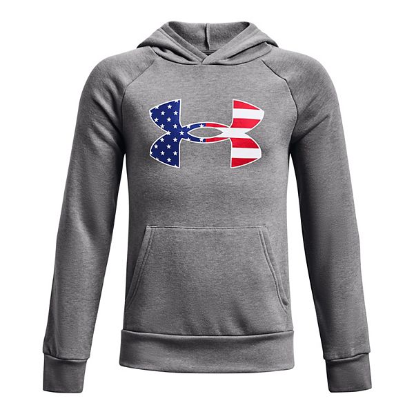 Under Armour Big Boys 8-20 Long Sleeve Freedom Rival Hoodie