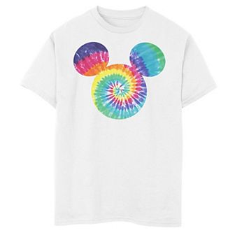 Disney's Mickey Mouse & Friends Boys 8-20 Mickey Tie Dye Fill Graphic Tee
