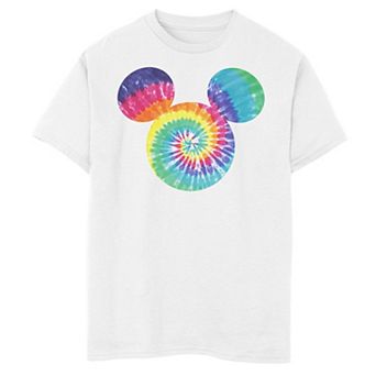 Disney's Mickey Mouse & Friends Boys 8-20 Mickey Tie Dye Fill Graphic Tee