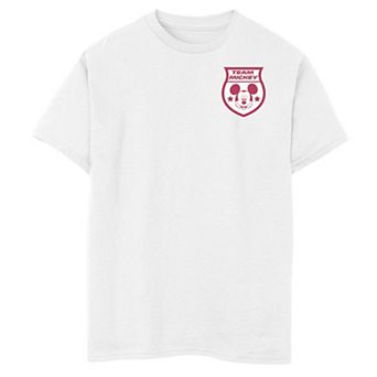 Disney's Mickey Mouse & Friends Boys 6-20 Mickey Japan Left Chest Badge Graphic Tee