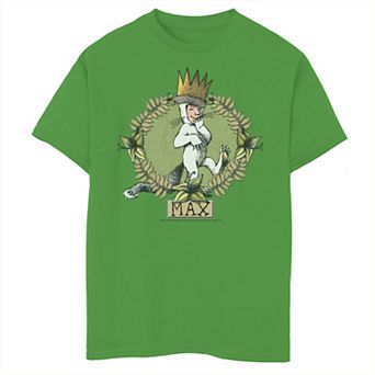 Boys 8-20 Where The Wild Things Are Max Circle Portrait Graphic Tee