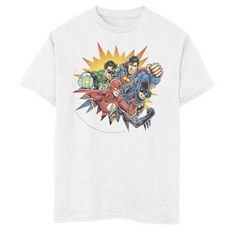 Boys 8-20 Justice League Breakthrough Group Portrait Graphic Tee