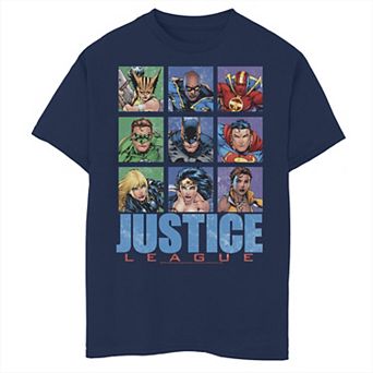 Boys 6-20 Justice Action Head Shot Panels Graphic Tee
