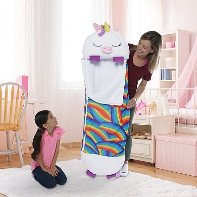 Happy Nappers Shark or Unicorn Pillow and Sleepy Sack